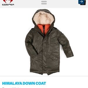 Boys down coat